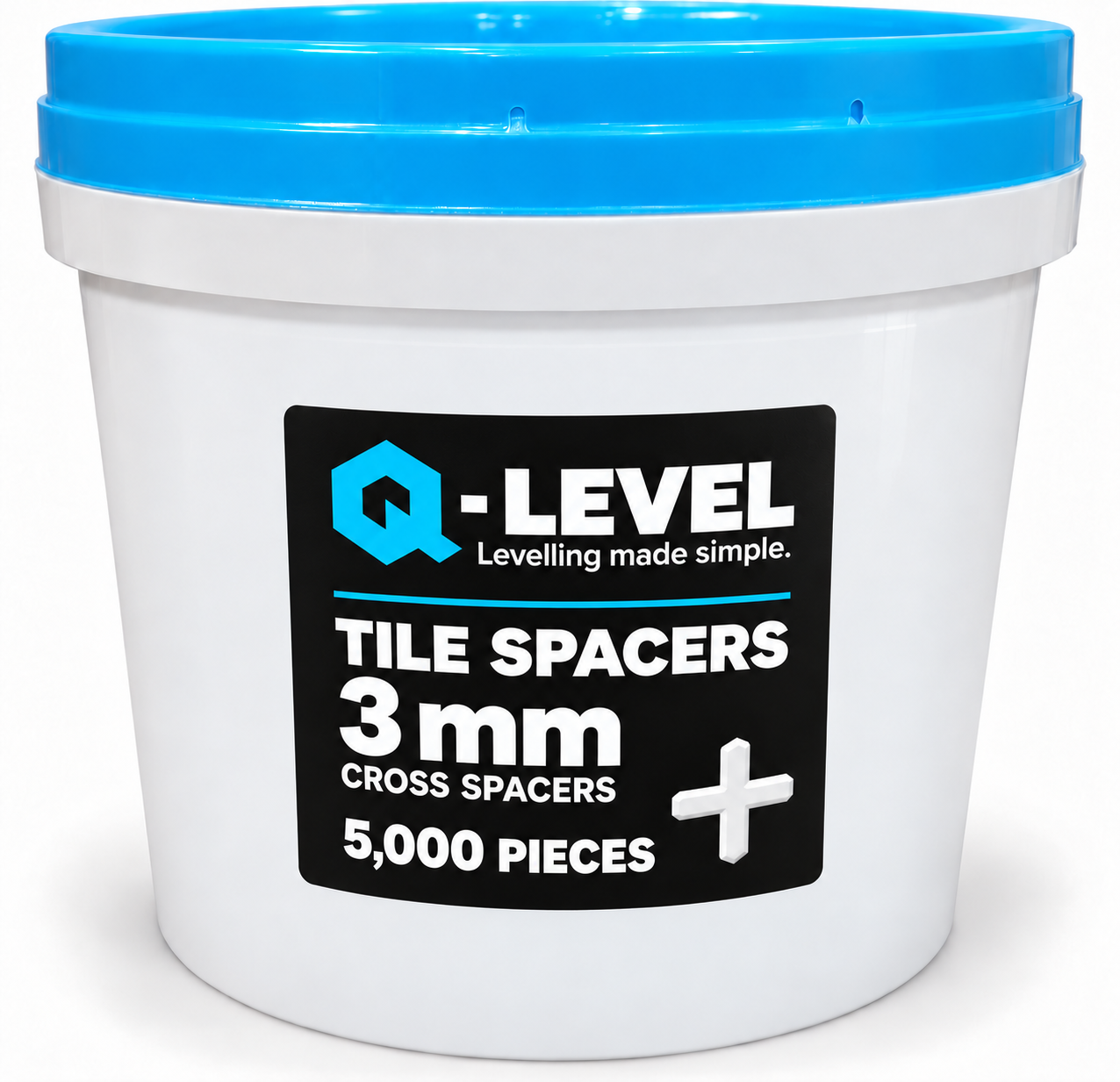 3 mm cross-spacer bucket, 5,000 pieces.